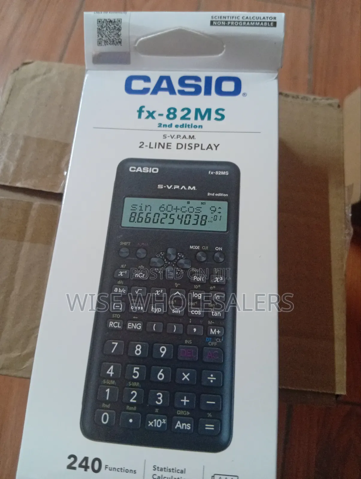 Casio Fx-82ms Scientific Calculator 2nd Edition – Original Durable