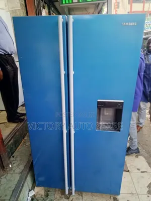 Exuk Blue Side by Side Refrigerator