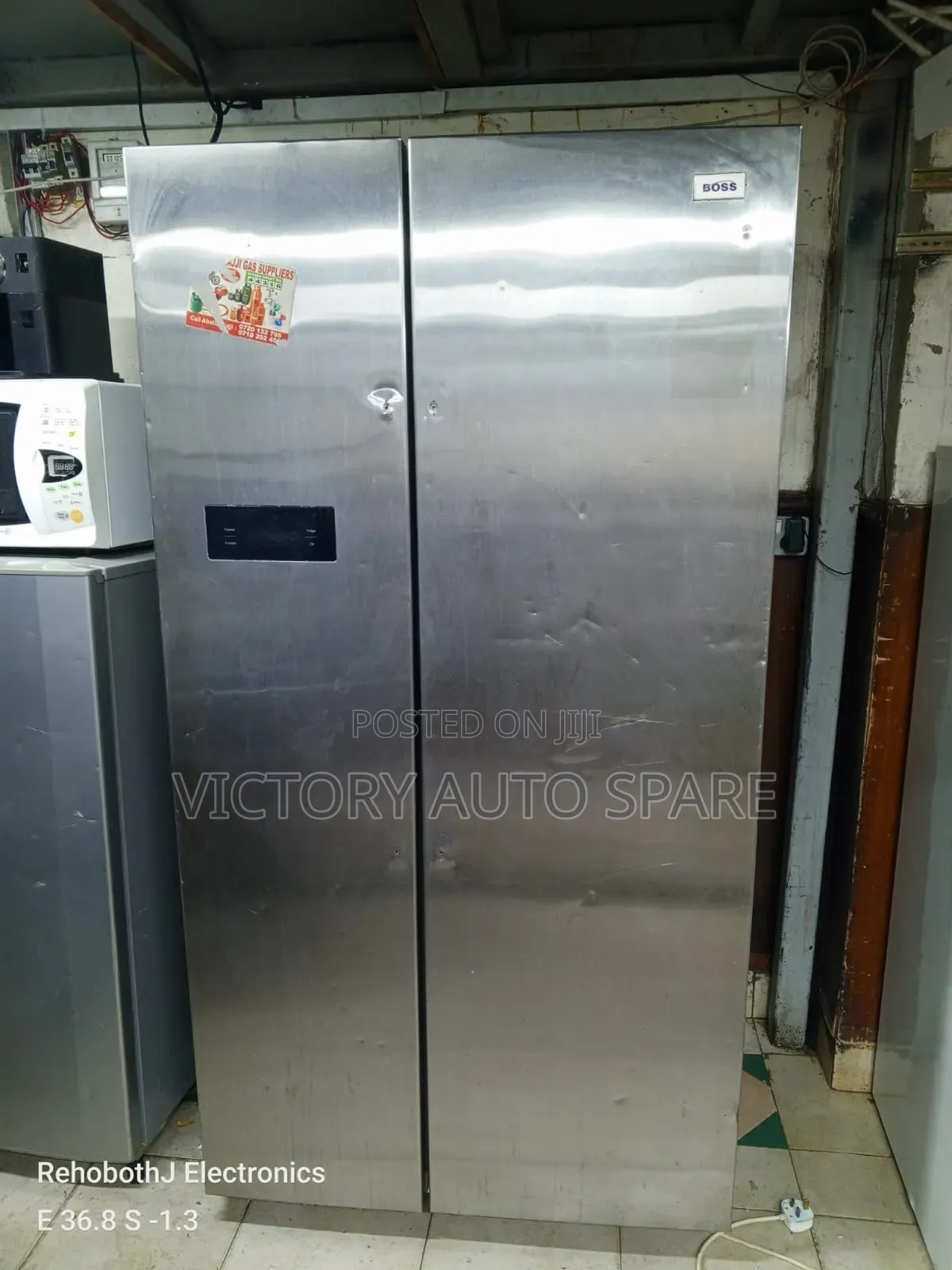 Boss Exuk Twin Door Fridge