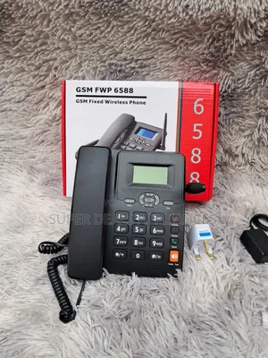GSM Deskphone 6588 Dual Simcard