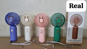 Hand Held Rechargable 2 Speed 2 Gear Lighting Mini Fan