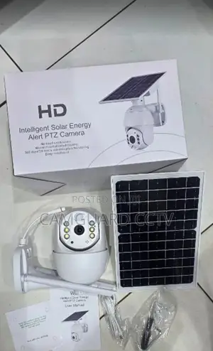 Outdoor 4g GSM Sim Card Solar System PTZ Security Camera
