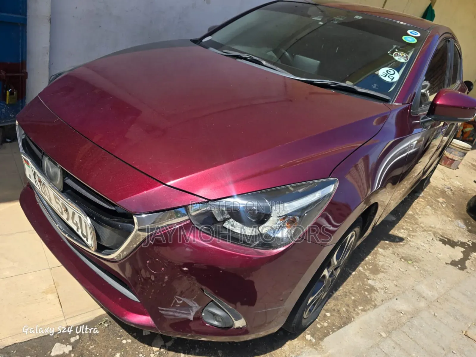 Mazda Demio 2017 Maroon