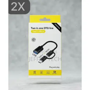 Otg 2-in-1 Adapter (Type-C Micro-Usb) to Usb 3.0 - 2-Pack