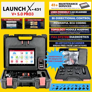 Launch X431 V+ 5.0 Pro 3 Elite Advanced Vehicle Diagnosis Kit