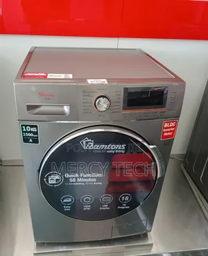 Ramtons Rw/160-10kg Washer + 6kg Dryer- Dark Silver (1yr Wrty)