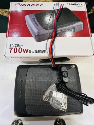Pioneer Bw200 Underseat(700w) Slim Active Subwoofer for Cars