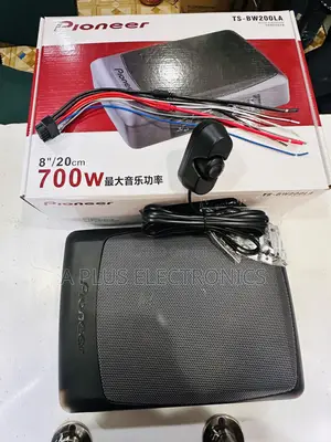 Pioneer Bw200 Underseat(700w) Space-Saving Car Subwoofer