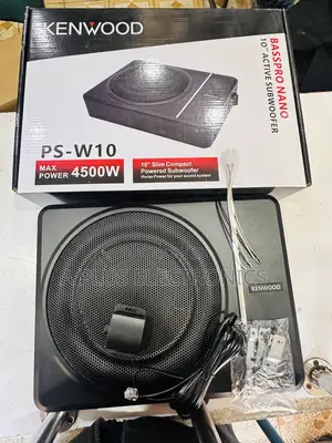 Kenwood Underseat Ps W10 (4500w) Premium Underseat Bass Speaker