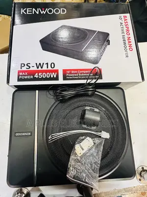 Kenwood Underseat Ps W10 (4500w) Underseat Sub – Crystal Clear Sound
