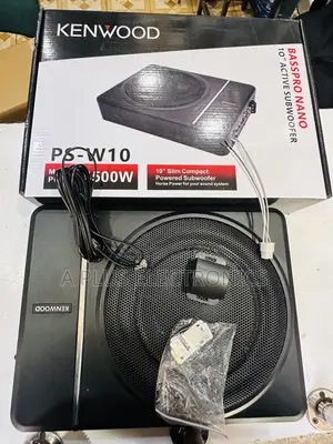 Kenwood Underseat Ps W10 (4500w) Premium Car Sub – Loud Clean