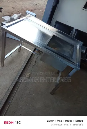 Dish Washer Sink, Stainless Steel