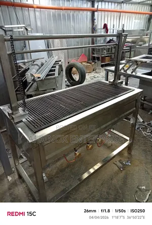 Gas Operated Choma Grill
