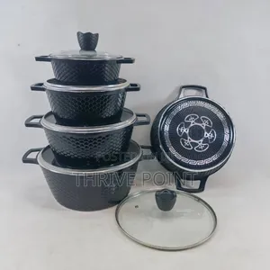 Unique 12pc Cookware Granite Cookware Set