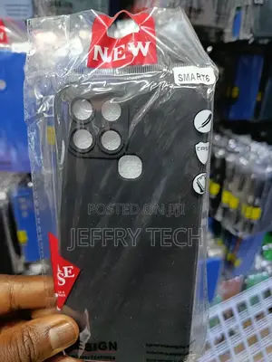 Silicone Back Cover Case for the Infinix Smart 6 Smartphone.
