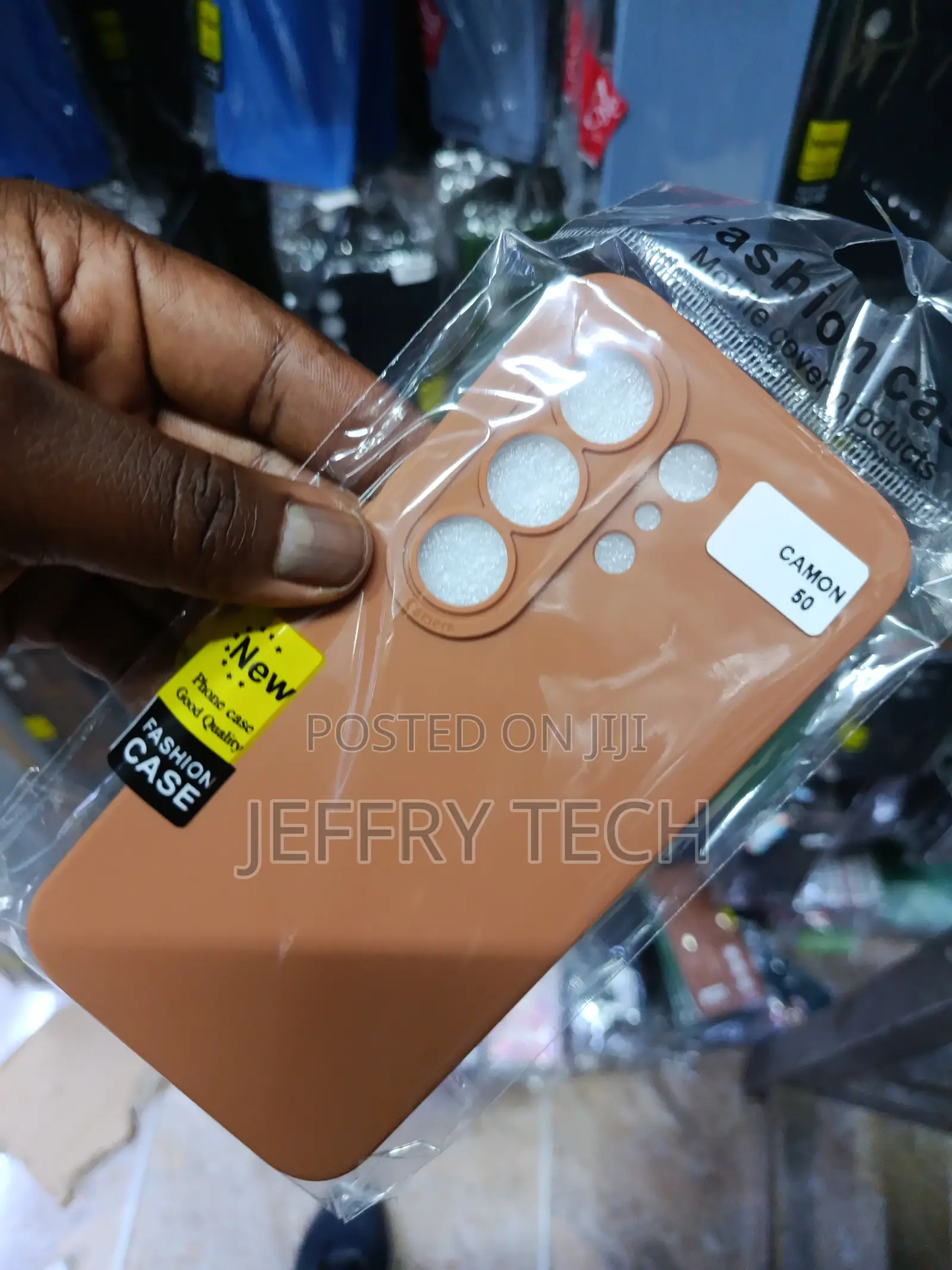 Mobile Cover Specifically Designed for the Tecno Camon 50 Smartphone