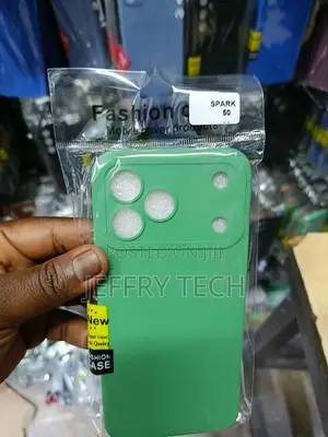 Tecno Spark 10c Silicone Phone Cover.