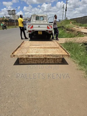5*6 Pallet Bed –Rustic Floating Pallet Bed.02