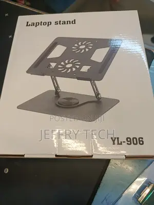 360 Degrees Dual Rotational Laptop Stand for (12-17.5 Inches)