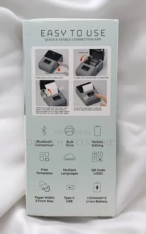 Green Lion Thermal Printer With 203 Dpi Printing Resolution