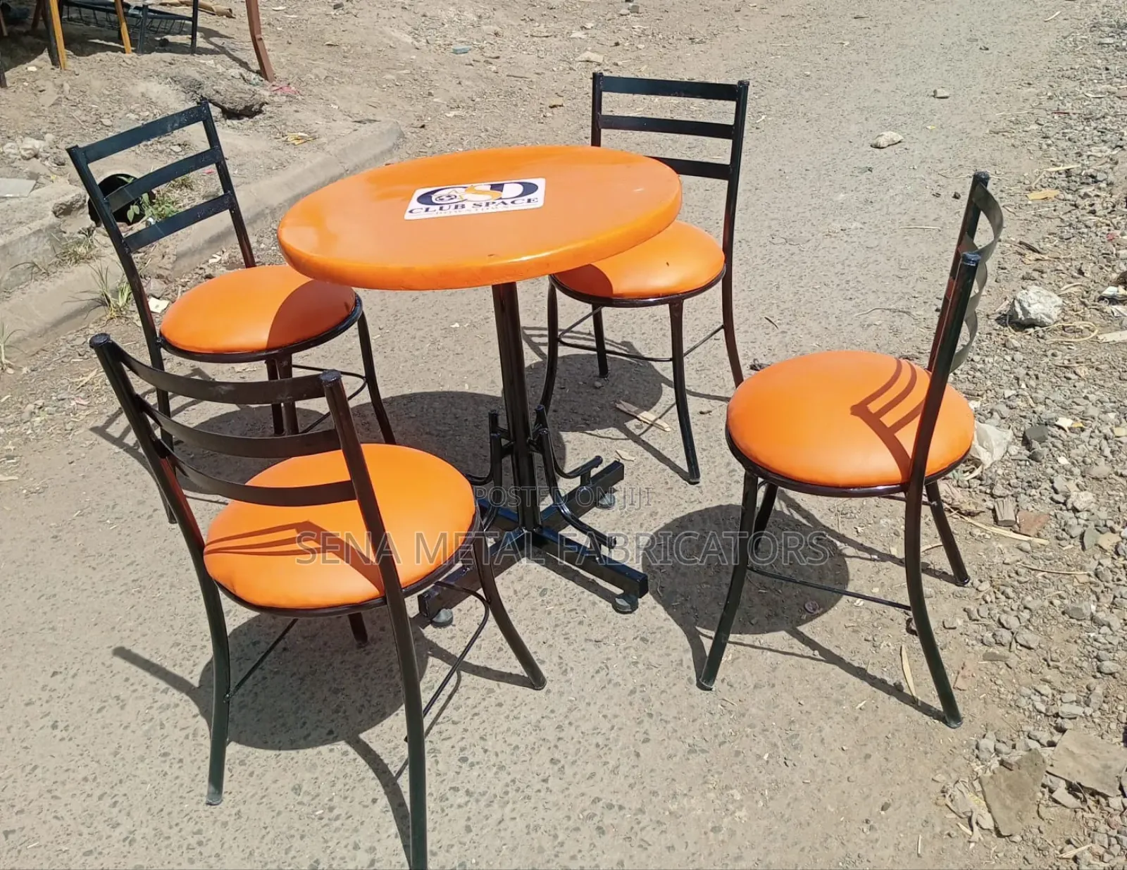 Restaurant Set Orange Colour