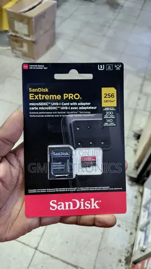256gb Extreme Pro V30 Micro Sd Adapter for Digital Cameras Drones