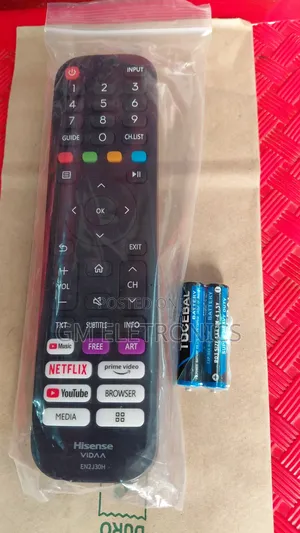 Original Hisense Remote Compatible To All Hisense Vidaa Smart Tvs.
