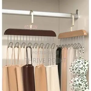*Wooden Plank 8 Hook Hanger