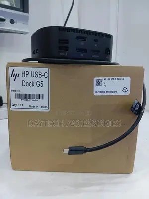 The Hp Usb-C Dock G5 Versatile Docking Station.