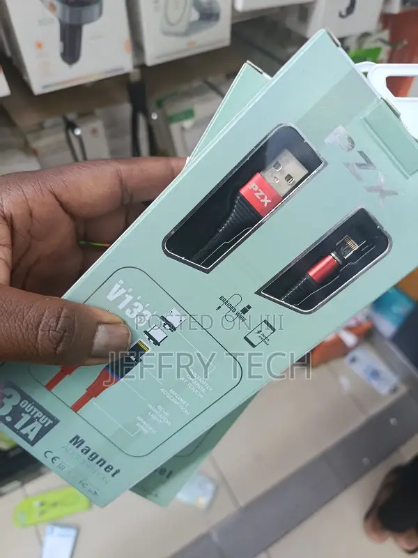 Fabric iPhone Magnet 3.1a Cable