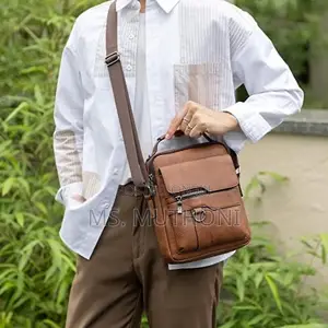 Pu Leather Unisex Casual Crossbody 