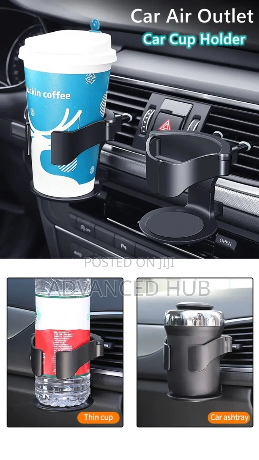 Airvent Car Cup Holder