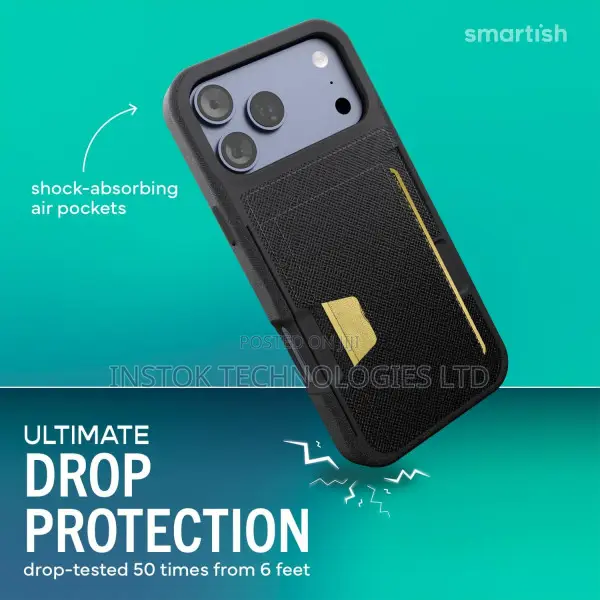 Smartish Wallet Slayer Vol. 2 Case for iPhone 17 Pro Max