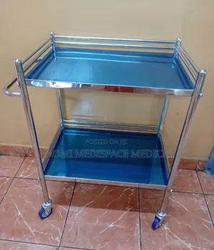 Quality Instrument Trolley With 2 Shelves