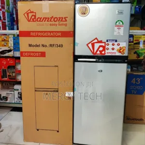 *Ramtons Fridge Double Door 138litres Rf349