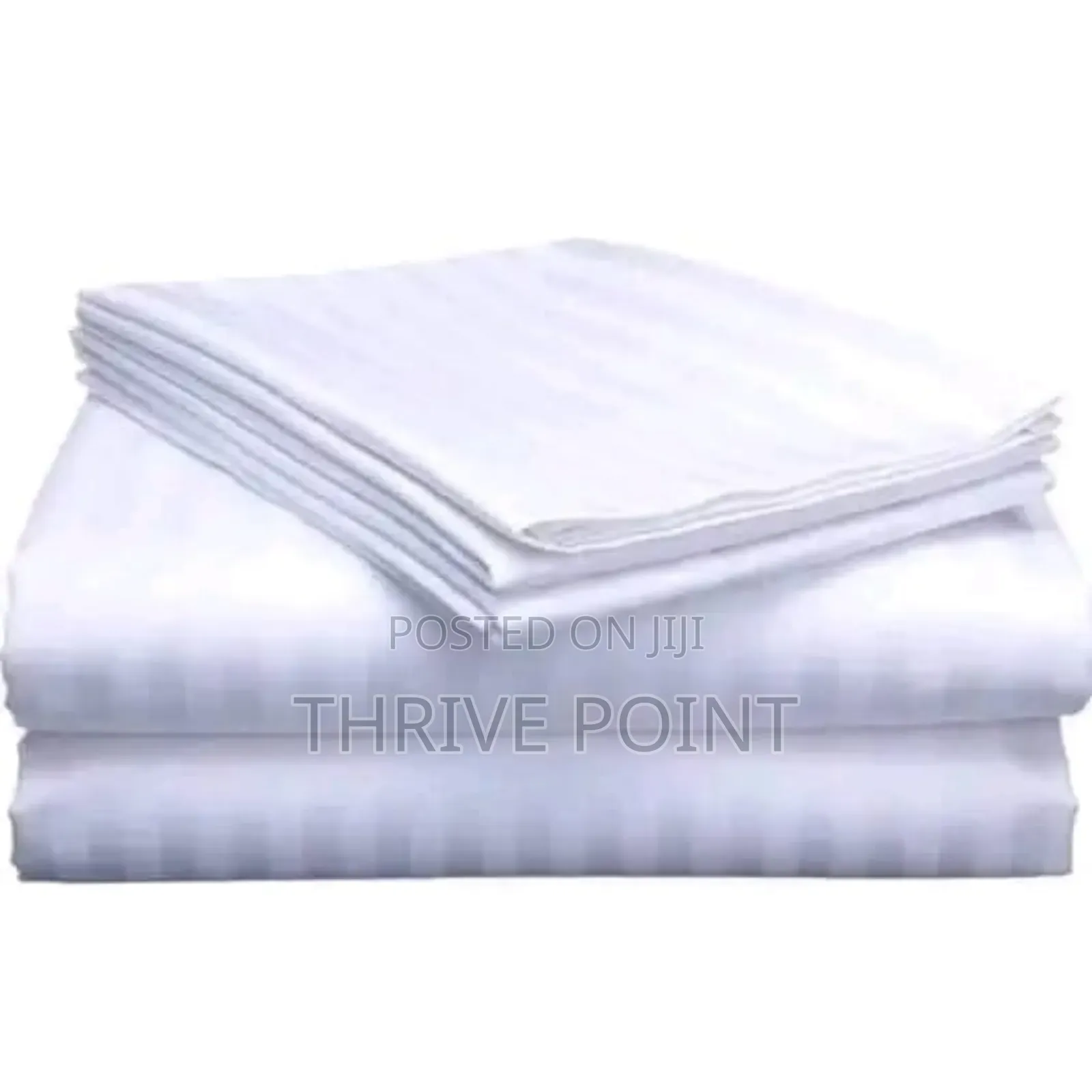 *Satin Stripped Bedsheets