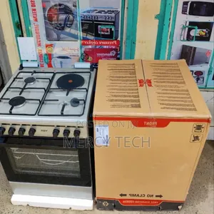 Von Cooker 60x60cm, 3 Gas + 1 Electric Burners