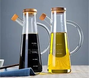 900ml Glass Jug Bamboo Cork