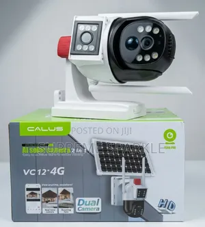 Calus Vc-12 4g Solar Camera 2-in-1. CCTV Vc12