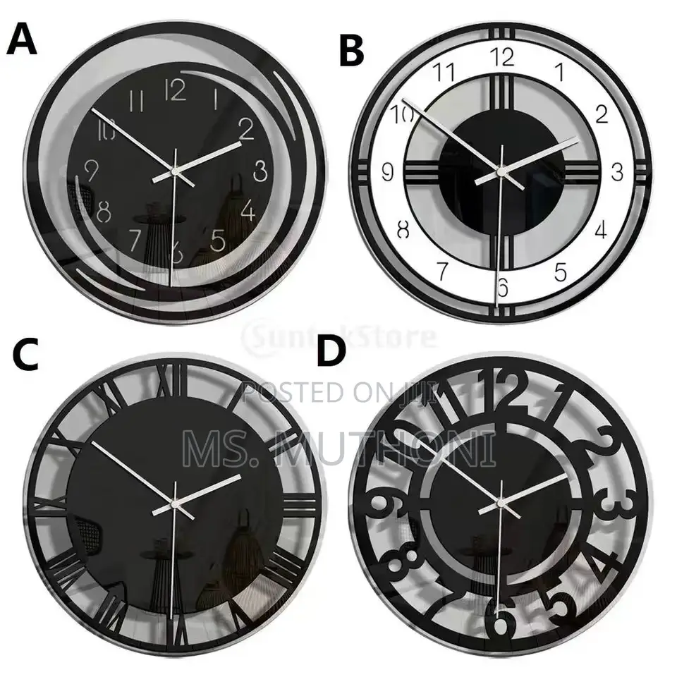 Decorative Nordic 30cm Acrylic Wall Clock