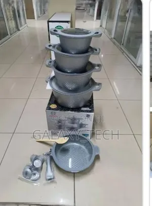 Bosch 11pc Cookware With Silicone Lid Covers