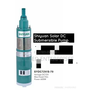 70 Meter 600 Watts Shyuan Dc Submersible Pump