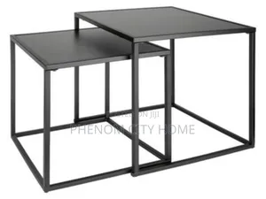 2 in 1 Nordic Metallic Side Table
