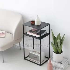 2 Layer Nordic Metallic Side Table