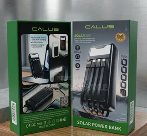 Calus Solar 360 Portable Solar Power Bank.