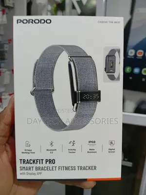 Porodo Trackfit Pro Smart Bracelet Fitness Tracker.