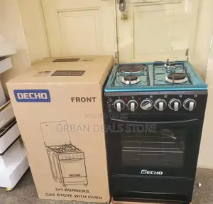 Decho 50×55cm 3+1 Standing Cooker With Electric Oven