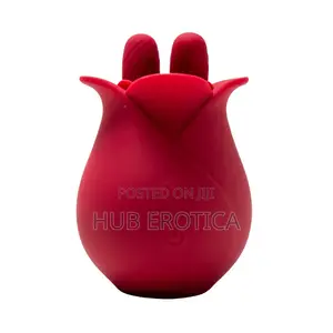Two-Way Vibrating Rose Toy Massager
