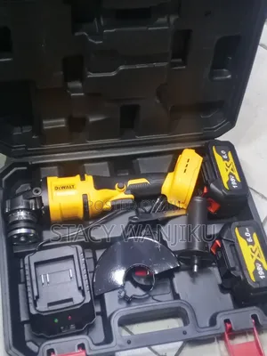Heavy Duty Cordless Grinder With Two Batteries