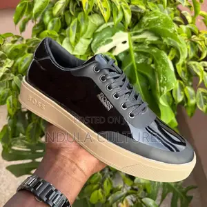 Boss Casual Patent Leather Shoes
